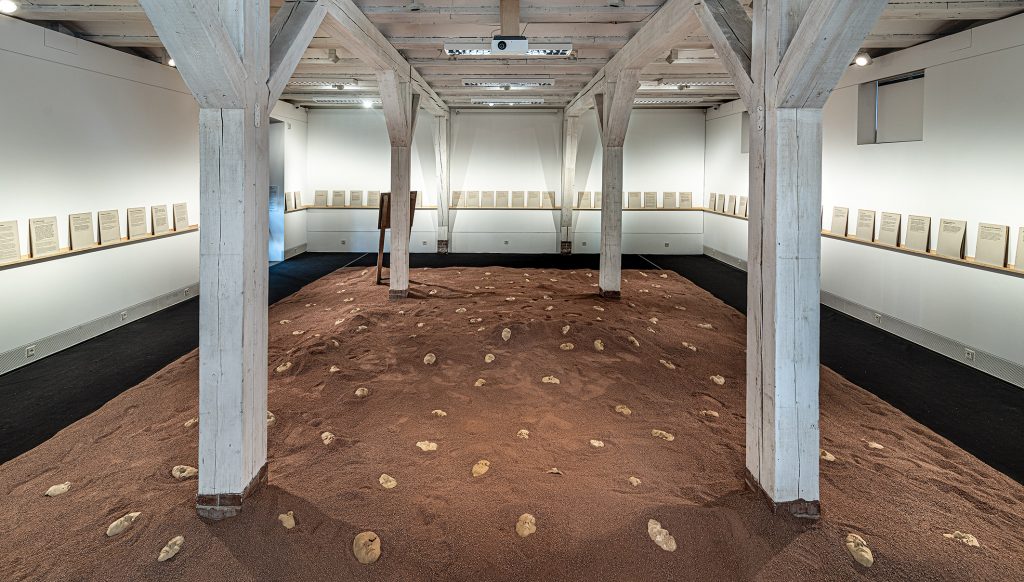 Buried Memories – Ausstellungsansicht, Foto: Friedhelm Hoffmann